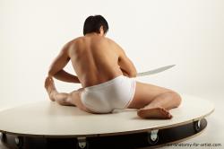 Various reference poses of Moses